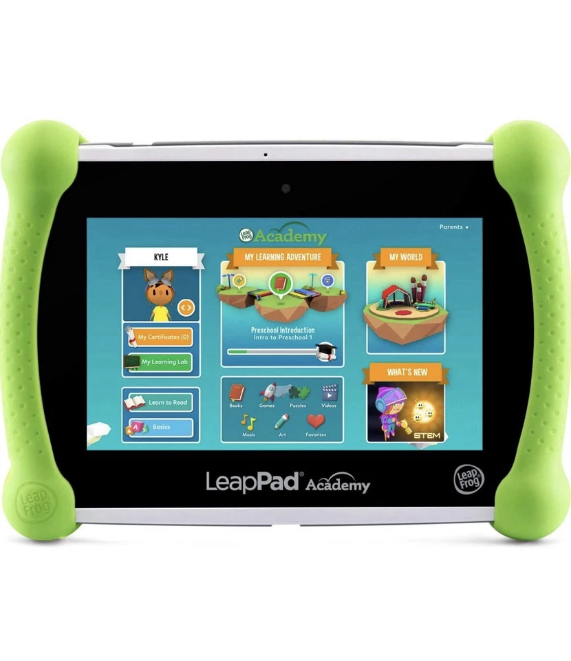 LeapFrog LeapPad Academy Kids’ Learning Tablet, Green - Image 2 of 4