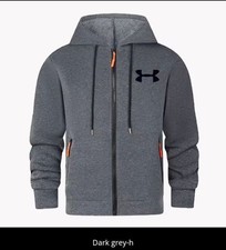 Men  s Autumn Slim Fit Hoodie Sweatshirt Long Sleeve Zipper Jacket Casual Streetw