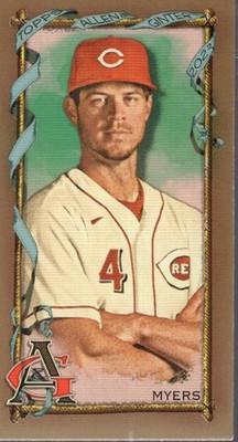 2023 Topps Allen and Ginter Mini Gold Border #157 Wil Myers - BB