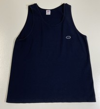 Vintage Speedo Tank Top Sz L Mesh Knit Made In USA Beach Summer Y2K