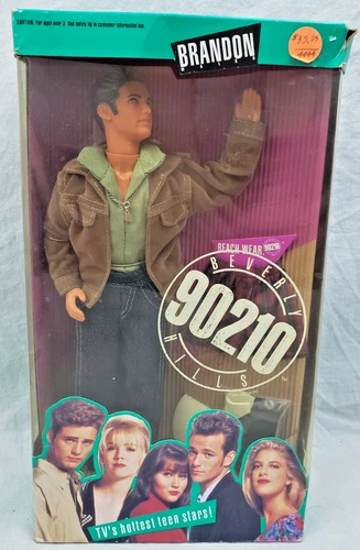 VTG MATTEL 1991 BRANDON BEVERLY HILLS 90210 DOLL JASOM PRIESTLY NOS