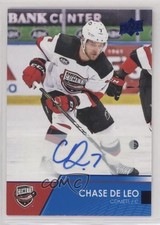 2021-22 Upper Deck AHL Auto Chase De Leo #41 Auto 4j2