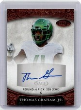 2021 SAGE ASPIRE AUTOGRAPH THOMAS GRAHAM JR. RC AUTO OREGON DUCKS