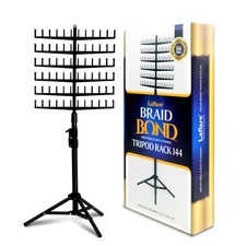 Standing Braid Hair Organizer 144 Pegs Hair Extension Holder, Divider Dis...