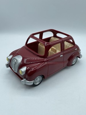 Calico Critters Red Car Cherry Cruiser Sylvanian Families Epoch Burgandy 10 
