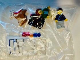 LEGO, CITY 60117, VAN & CARAVAN, ASSEMBLED, COMPLETE, BOX+MANUALS+FIGS