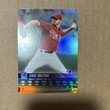 2005 MLB Showdown Wizards Eric Milton Phillies #248 Baseball Trading Card