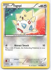 Togepi 110/149 Boundaries Crossed Common Pokemon Card Ken Sugimori LP PC120 on eBay
