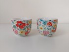Cath Kidston Egg Cups Floral Ceramic Attractive Modern Design