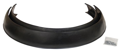 Pacer Performance 52-175 Flexy Flare Rubber Fender Exten. Extra Wide No Lip Side