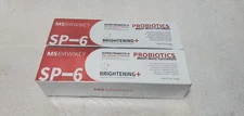 Lot 2 MS Drwikey SP-6 Probiotic Bright White Whitening Toothpaste 4.9oz 140g