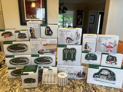 Department 56 Christmas Village Accessories - Christmas In The City Accessories