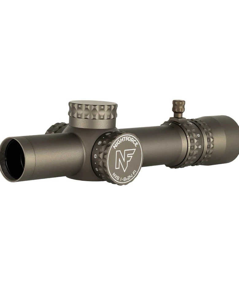 Nightforce NX8 1-8x24mm Capped, LPVO, 30 Mm Tube, First Focal Plane, FC-MOA C691 - Image 4 of 4