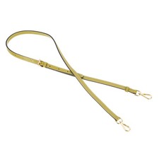 Leather Adjustable Replacement Bag Straps, Yellow, Gold Buckle