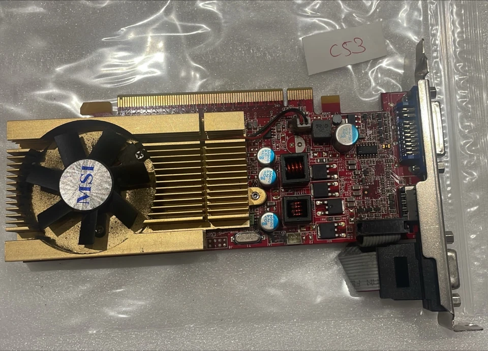 MSI N9400GT-MD512 GeForce 9400GT 512MB/128bit GDDR2 PCI-E Graphics Card - Image 3 of 4