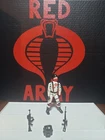 Black Major GI Joe Cobra 3.75" Arctic Cobra Winter White Trooper