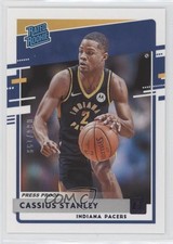 2020 Panini Donruss Rated Rookies Press Proof Purple 80/199 Cassius Stanley 02v3