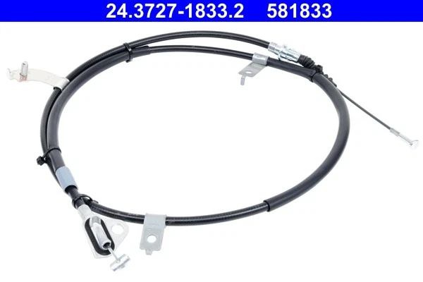 CABLE PULL PARKING BRAKE 24.3727-1833.2 FOR MAZDA P5Z3/P5Y4/P5Y5/P5Y1 1.5L 4cyl - Image 3 of 4