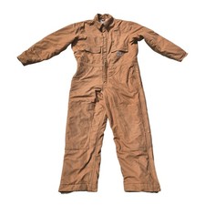 Carhartt FR Flame Resistant Insulated Coveralls Brown HRC 4 101620 211 Mens L Rg