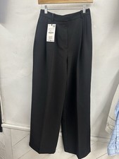 Zara Women's Highwaisted Trousers Size Small Brand New With Tags Dress Up Casual