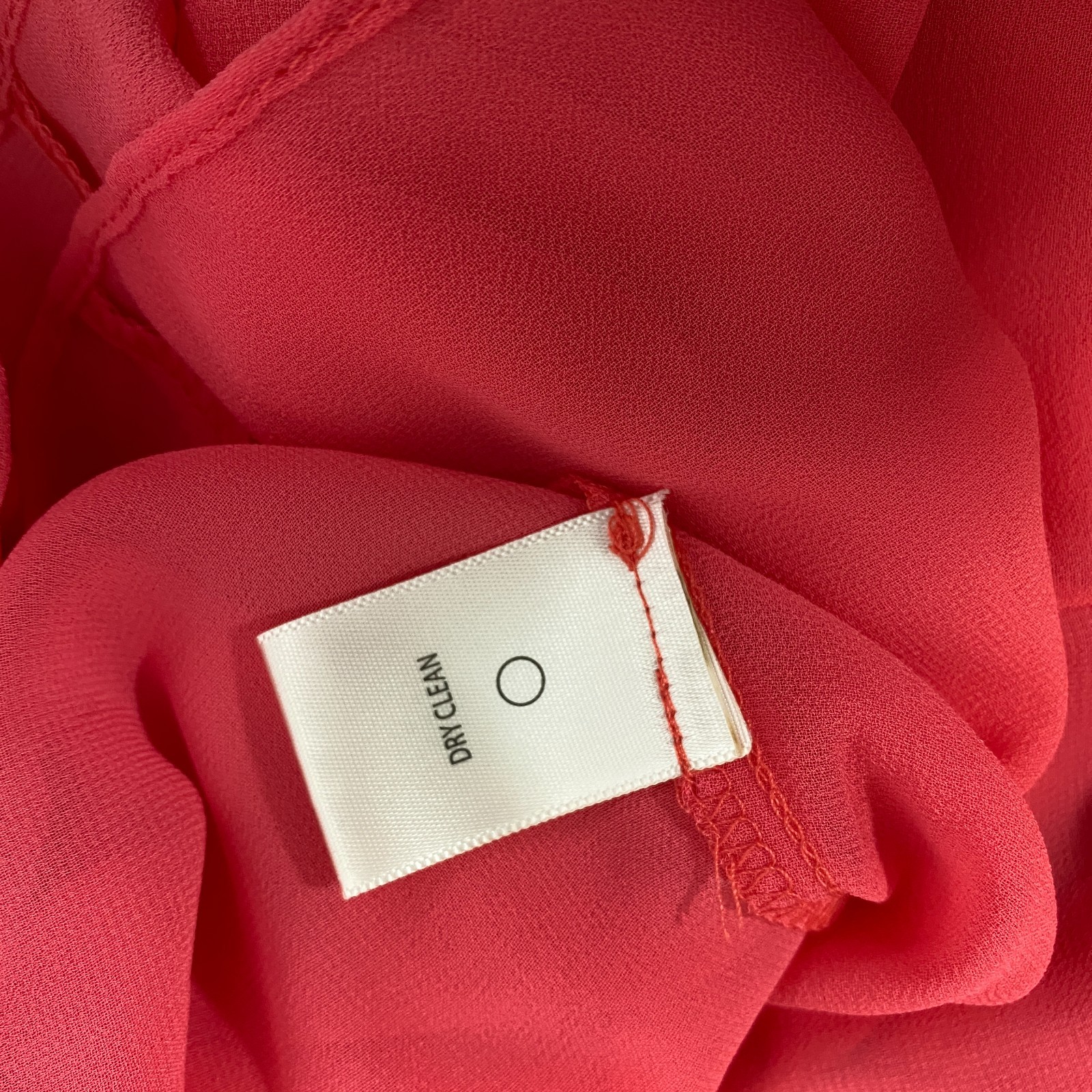 Max Studio Coral Pullover Blouse Micro Pleated Womens Medium Chiffon