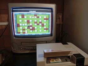 Dynablaster (Bomberman 2) - Nintendo NES EU PAL - NES-49-FRA (PAL B)