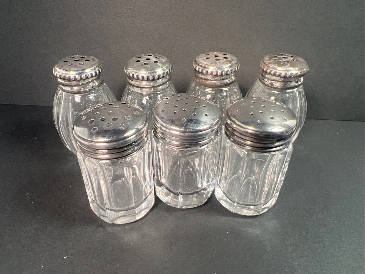 Christofle Antique US Sterling Silver Salt & Pepper Shakers for