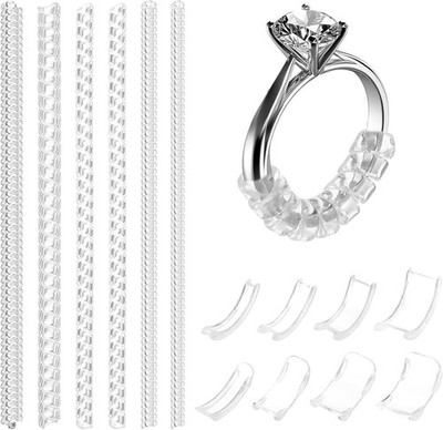 Ring Sizer Adjuster Set Easy Clip Guards Spacers Loose Ring Tighteners 1 10mm