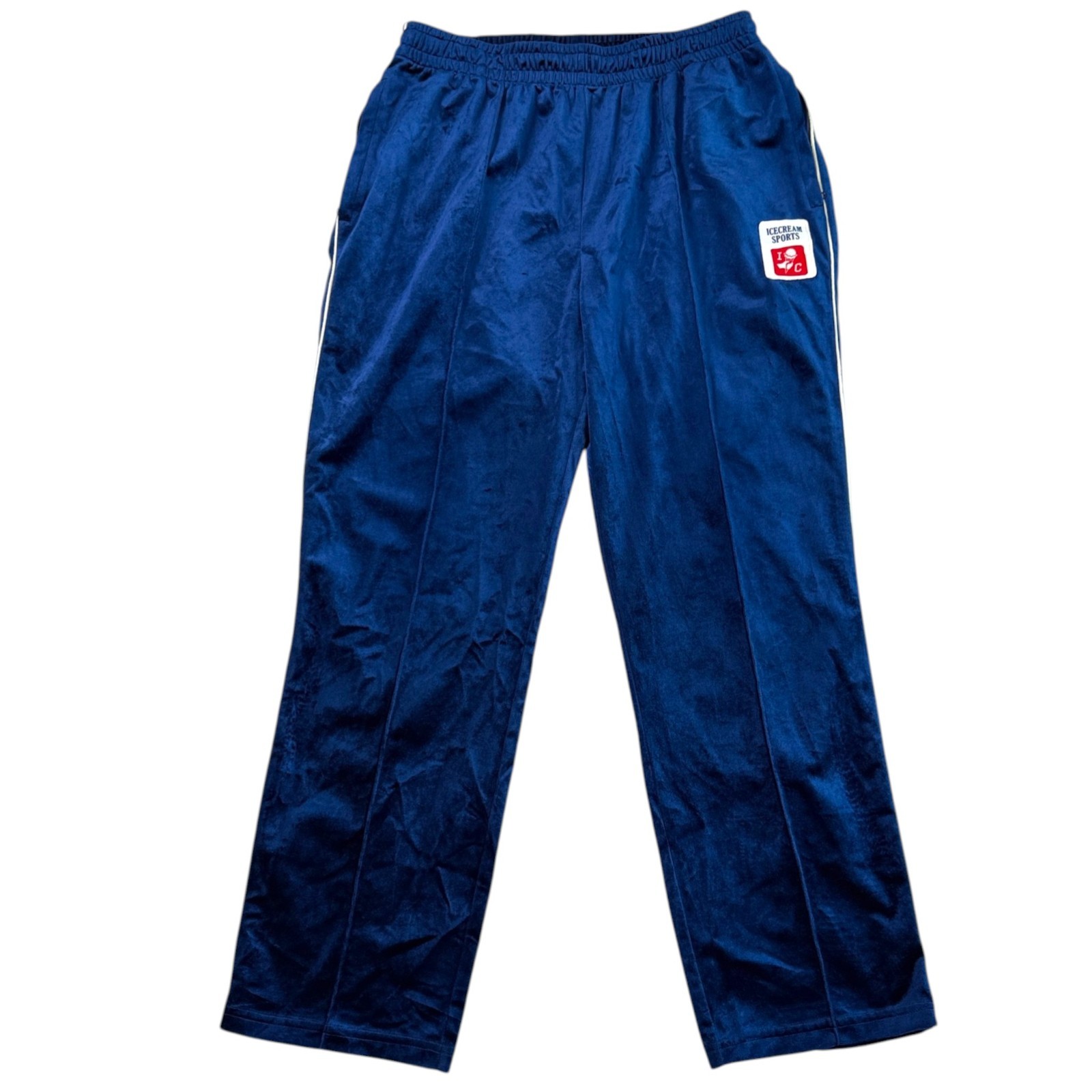 ICECREAM Billionaire Boys Club Mens Track Pants Sz L Streetwear Pharrell EU Logo