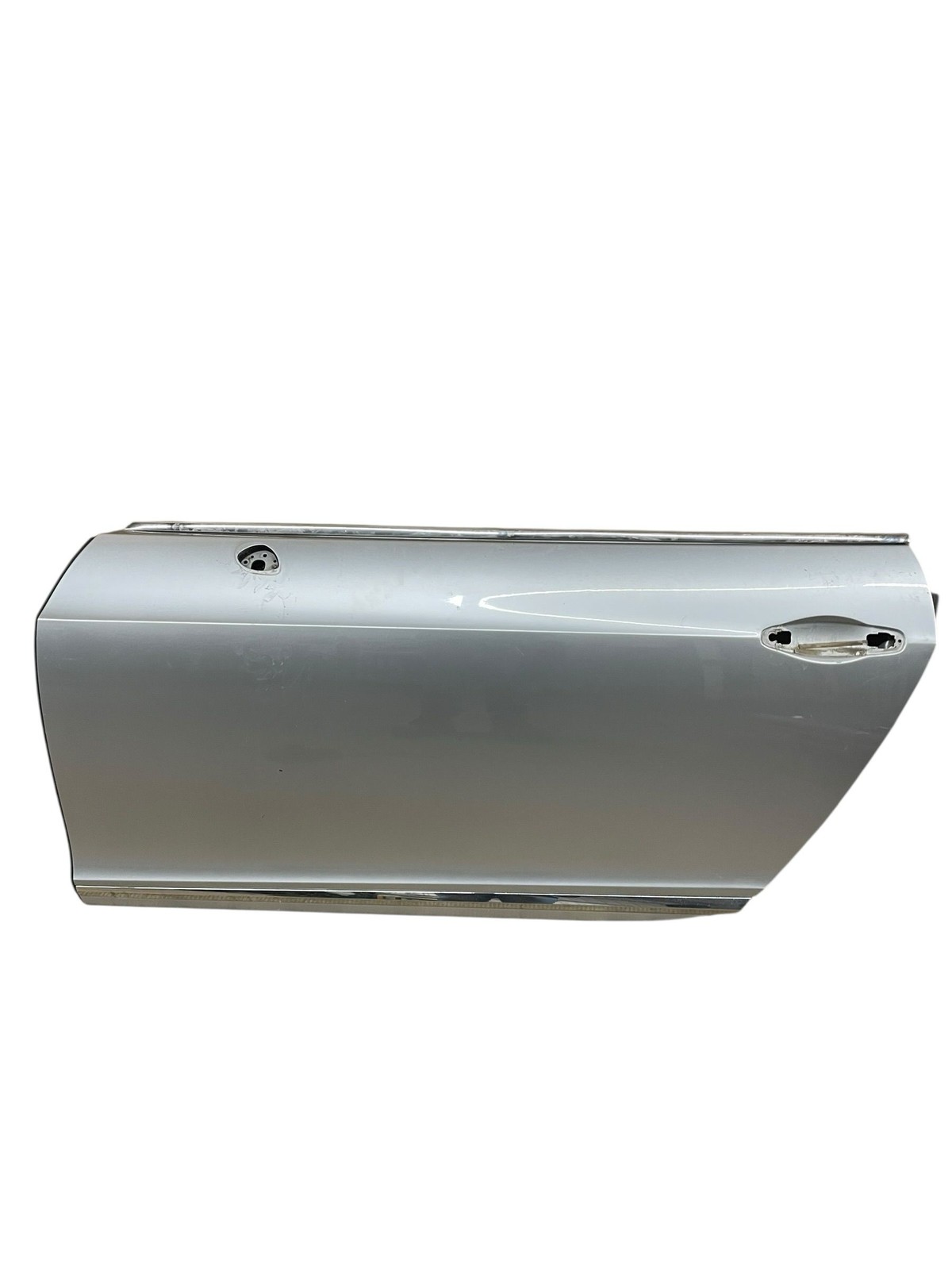2011-2018 Bentley Continental Oem Front Left Door Shell Moonbeam Silver (8e8e)