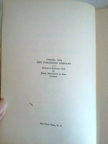 Tomfoolery by James Montgomery Flagg Life Publishing Co. 1904 Antique - Picture 9 of 10