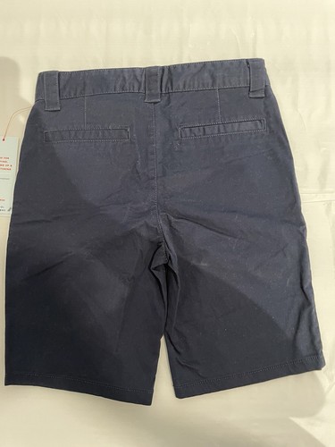 Girl's Cat & Jack School Uniform Shorts Navy Blue Size 8 - Picture 2 of 4