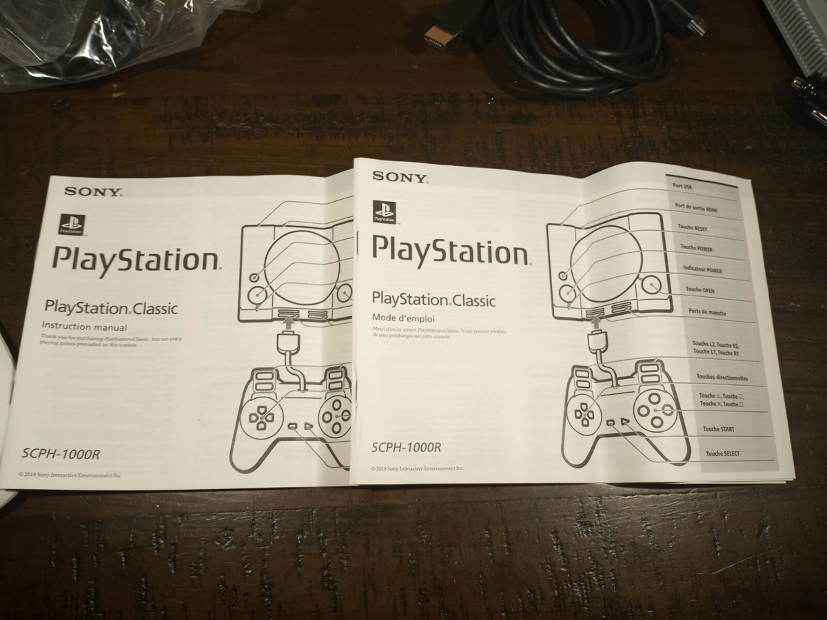 Authentic Sony PlayStation Classic Mini Video Game Console PS1 w