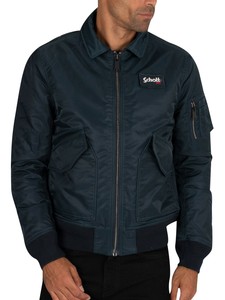 jaqueta bomber azul