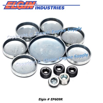 Block Freeze Plug Set Fits Ford 351C, 351M & 400 V8 Engines Deep Style Plugs