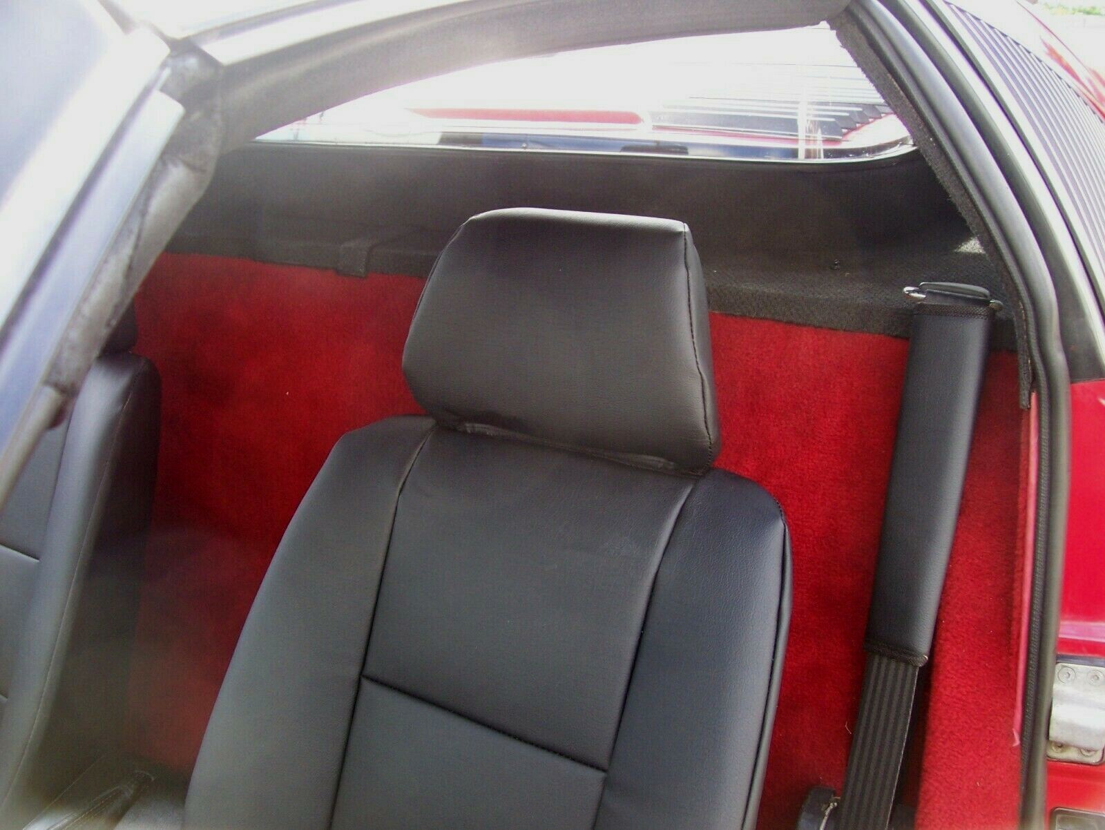 for FERRARI 308 1979~1985 IGGEE S.LEATHER CUSTOM FIT FRONT SEAT COVERS 13 COLORS