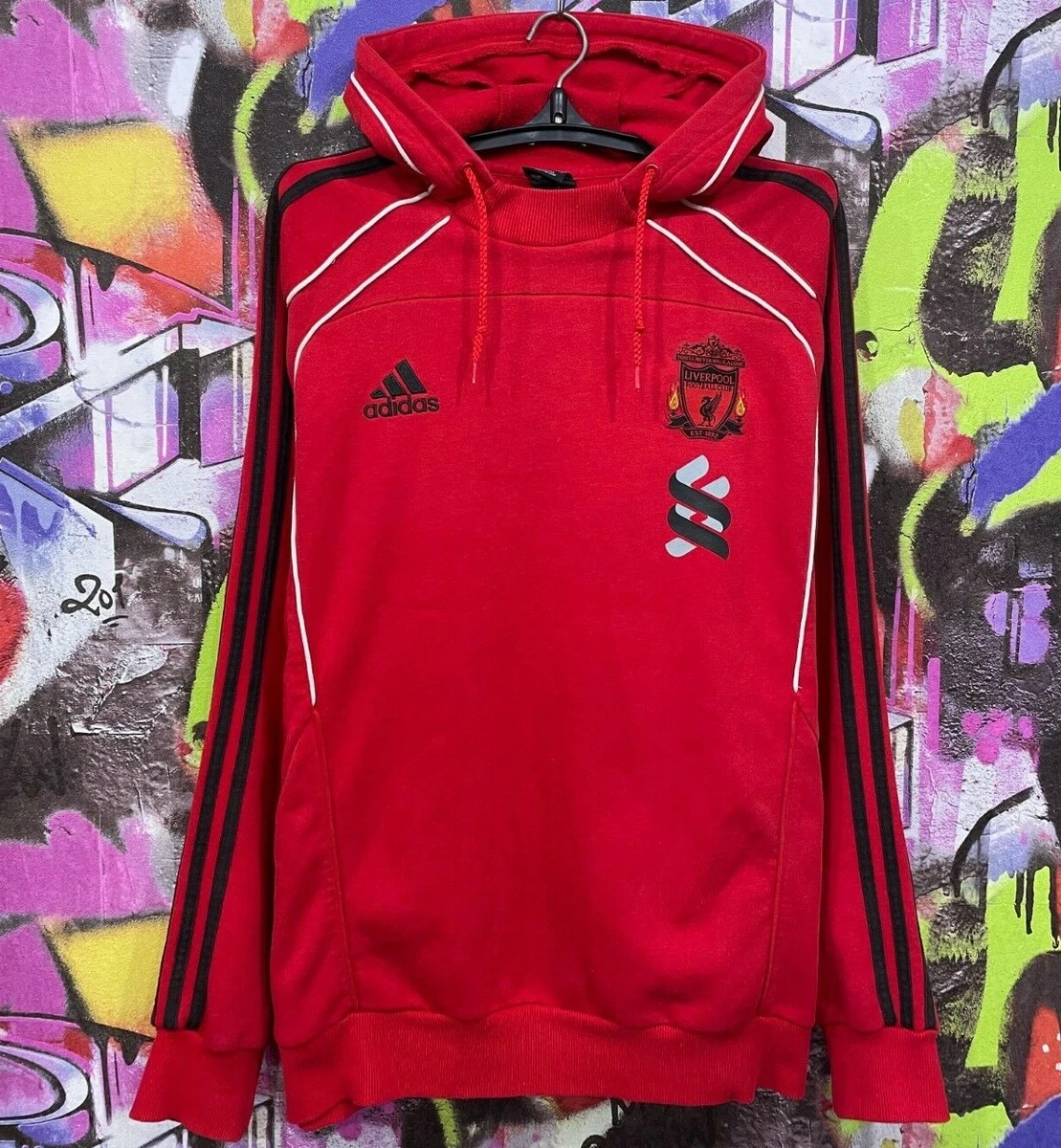 Liverpool Football Soccer Longsleeve Sweatshirt Hoodie Adidas 2010