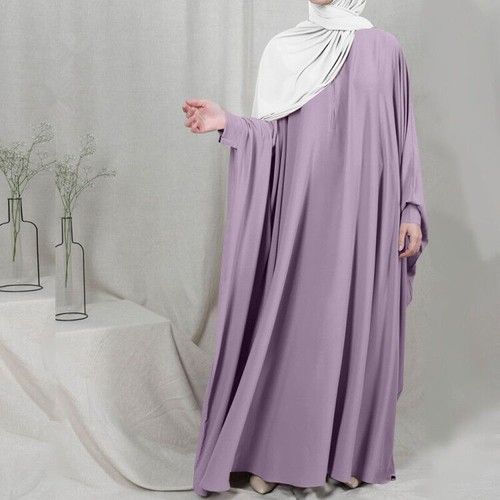 Burqa Overhead Khimar Caftan Abaya Muslim Women Prayer Dress Islamic Kaftan Robe - Picture 169 of 284
