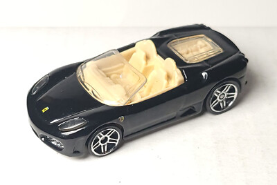 Hot Wheels loose Ferrari F430 Spider black | eBay