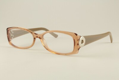 Authentic Bvlgari Glasses 4024 841 Transparent Beige 52mm Frames