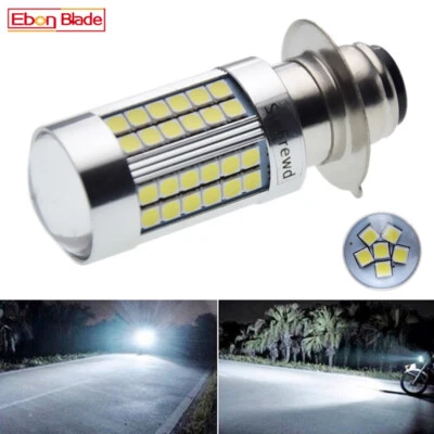 SIEFREWD 6V/12V P15D H6M PX15D T19 LED Motorrad Scheinwerfer Abblendlicht/Fernlicht Birne