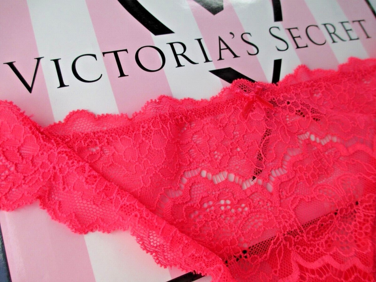 Lot De 2 Collants Hipster Victoria's Secret Dream Angels - Taille XL - Dentelle & Strass