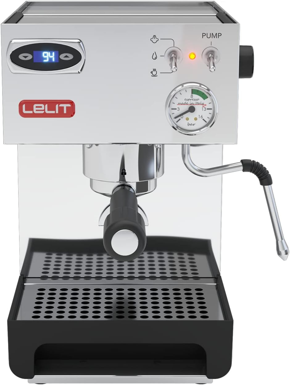 LELIT, Anna PL41TEM, Prosumer-Kaffeemaschine Mit PID Display, Silber