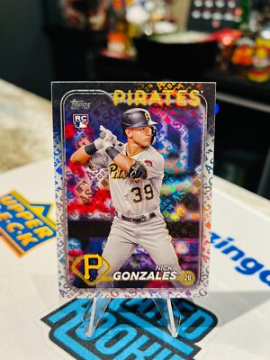2024 Topps All-Star Game Logo Foil ASG SP #168 Nick Gonzales (RC) PIRATES ROOKIE