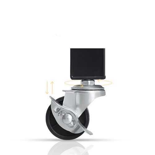 SOGA 5 Tier Steel Black Foldable Kitchen Cart Multi-Functional Shelves Organizer - Picture 9 of 13