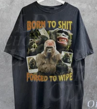 Vintage Funny 90S Bootleg T-Shirt, Retro Meme Ape Shirt, Graphic Shirt