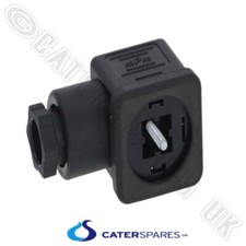 FISH & CHIP RANGE GAS SOLENOID VALVE COIL JACK PLUG FOR DOUBLE TWIN VALVE 3 PIN