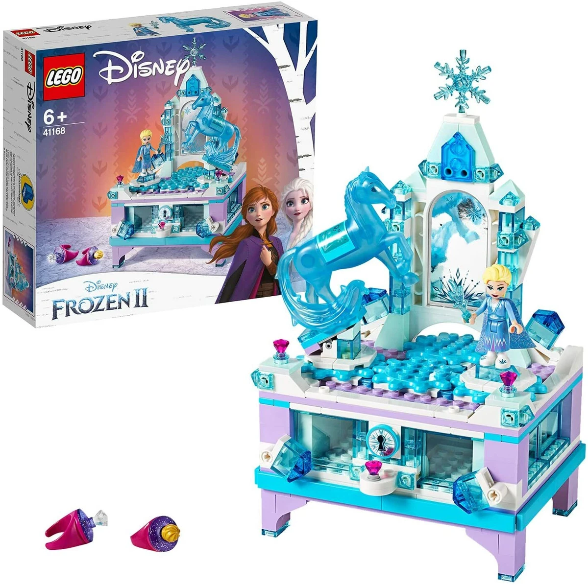 LEGO Disney Princess Ana and the Snow Queen 2 Elsa Jewelry Box 41168