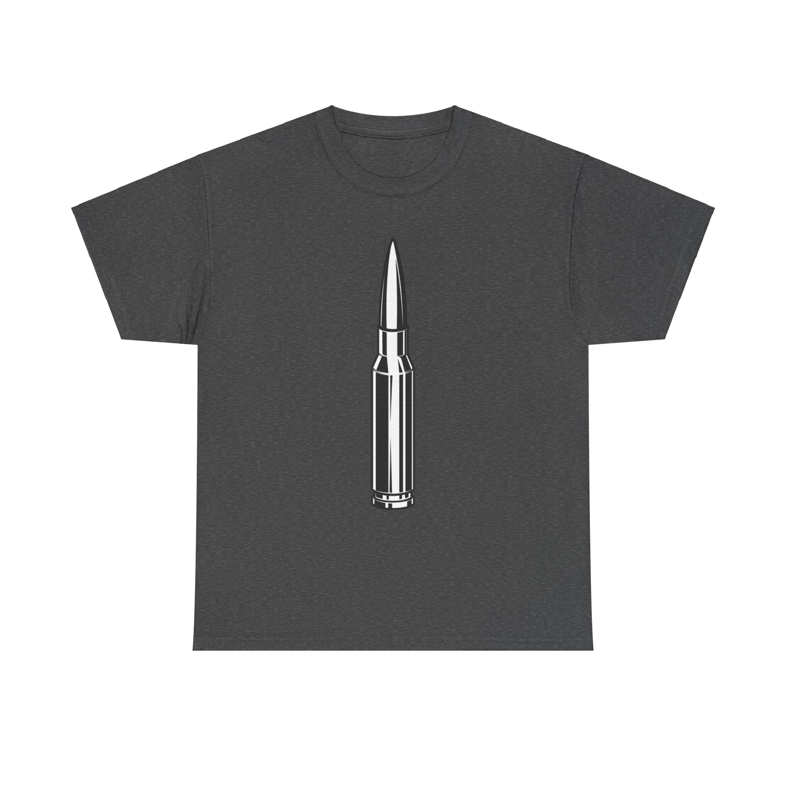 Cool Bullet T-Shirt - minimal ammo military caliber usa patriot veteran army