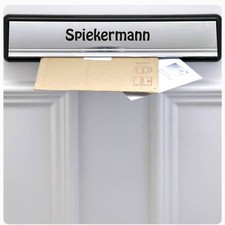 Name Wunschname Briefkasten Fahrrad Aufkleber Sticker Fahrradaufkleber B018 